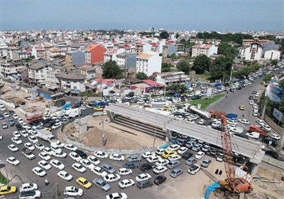 رينگ،رشت،شهر،ميدان،ترافيك،اجراي،كاهش،گيل،ترافيكي،شهردار،مسير ...
