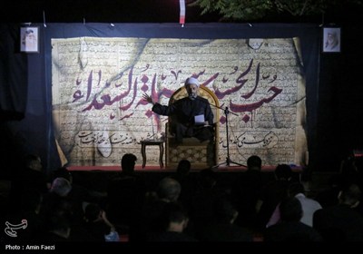 سوگواره عاشورایی در جوار شهدای گمنام دانشگاه شیراز