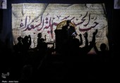 سوگواره عاشورایی در جوار شهدای گمنام دانشگاه شیراز