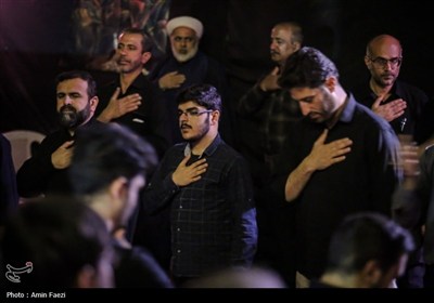 سوگواره عاشورایی در جوار شهدای گمنام دانشگاه شیراز