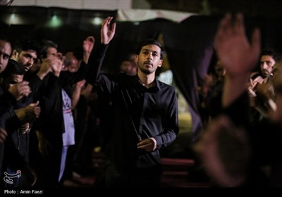 سوگواره عاشورایی در جوار شهدای گمنام دانشگاه شیراز