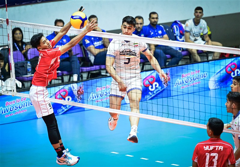 Iran Starts Asian U-16 Volleyball Championship 2025 on Right Note