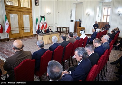 نشست وزیر امورخارجه با سفرای کشور های خارجی