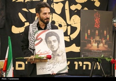 رونمایی از سرود «ایران بیدار» با حضور پدر شهید احسان قاسمی در قم