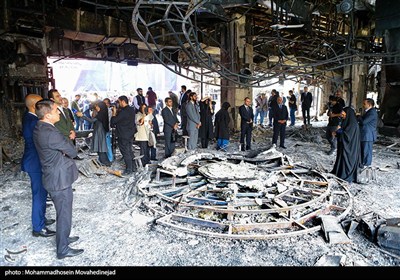 بازدید سفرای28 کشور از ساختمان شیشه ای صداوسیما