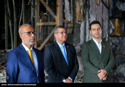بازدید سفرای28 کشور از ساختمان شیشه ای صداوسیما