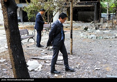 بازدید سفرای28 کشور از ساختمان شیشه ای صداوسیما