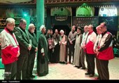 پاسداشت شهید امدادگر در شهر هستهای نطنز