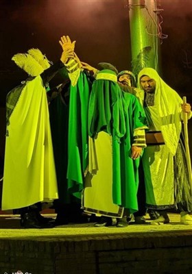 پاسداشت شهید امدادگر در شهر هسته‌ای نطنز