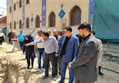 توقف عملیات عمرانی در گذر تاریخی کمر زرین و تشکیل پرونده قضایی برای متعرضان