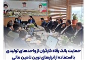حمایت بانک رفاه کارگران از واحدهای تولیدی با استفاده از ابزارهای نوین تامین مالی