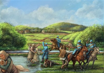 گيلان،هنري،تاريخي،حوزه،تاريخ،رونمايي،صحن،رشت،بومي،هنرمند،رسم ...