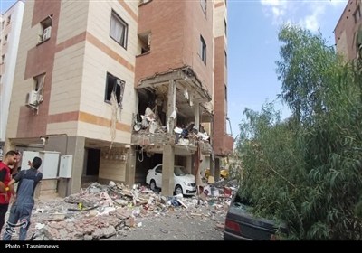 حادثه،انفجار،قم،مسكوني،محل،واحد،بررسي،پرديسان،تخريب