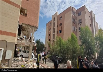 قم،حادثه،انفجار،پرديسان،مسكوني،اورژانس،بيمارستان،آتش،115،باقري