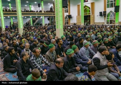 مراسم شب هفتم شهادت امام حسین (ع) در 7 نقطه خراسان جنوبی