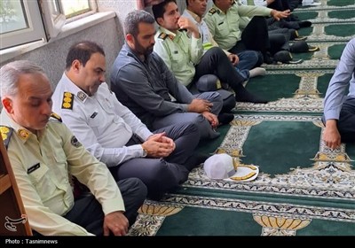 آیین گرامیداشت شهید ایمان وحیدی