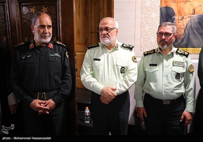 مراسم گرامیداشت شهدای اقتدار و امنیت پلیس