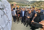 بازدید وزیر راه و شهرسازی از تونل دوم آزادی ایلام