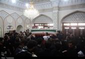 تشییع دو شهید حملات رژیم صهیونیستی در حرم حضرت معصومه(س)