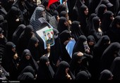 تشییع دو شهید حملات رژیم صهیونیستی در حرم حضرت معصومه(س)