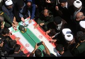 تشییع دو شهید حملات رژیم صهیونیستی در حرم حضرت معصومه(س)