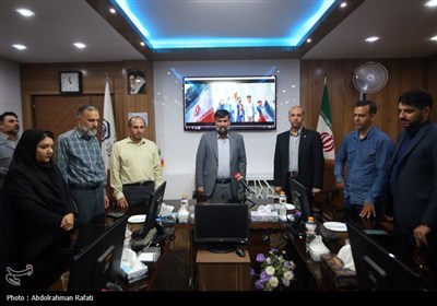 بازدید خبرنگاران همدانی از بیمارستان آتیه - همدان