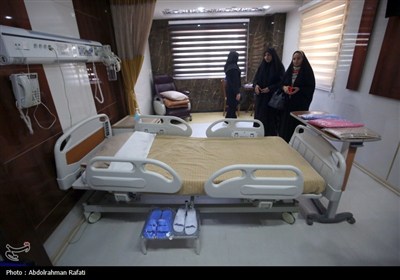 بازدید خبرنگاران همدانی از بیمارستان آتیه - همدان