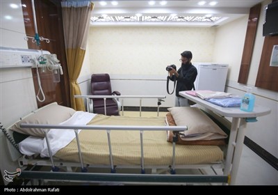 بازدید خبرنگاران همدانی از بیمارستان آتیه - همدان