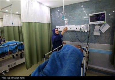 بازدید خبرنگاران همدانی از بیمارستان آتیه - همدان