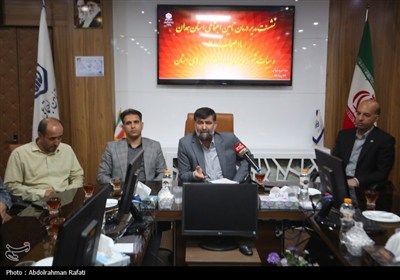بازدید خبرنگاران همدانی از بیمارستان آتیه - همدان
