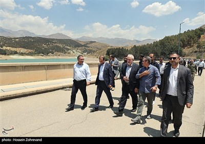 بهره برداری تصفیه خانه فاضلاب لواسان