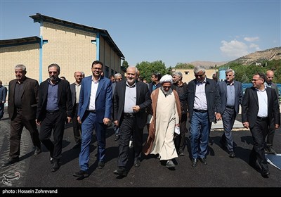 بهره برداری تصفیه خانه فاضلاب لواسان