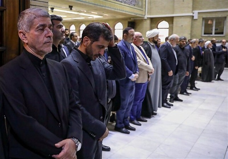 مراسم یادبود حسین طیبنیا با حضور دولتمردان برگزار شد