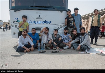خروج اتباع افغانستانی / اردوگاه الغدیر زاهدان