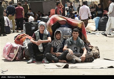 خروج اتباع افغانستانی / اردوگاه الغدیر زاهدان