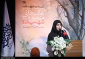 سخنرانی نادره رضایی معاونت امور هنری وزارت فرهنگ و ارشاد اسلامی
