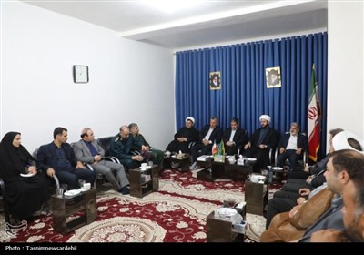 سفر میدانی استاندار اردبیل به بیله‌سوار؛ از ادای احترام به شهدا تا بررسی مشکلات مردم