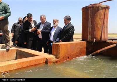 سفر میدانی استاندار اردبیل به بیله‌سوار؛ از ادای احترام به شهدا تا بررسی مشکلات مردم