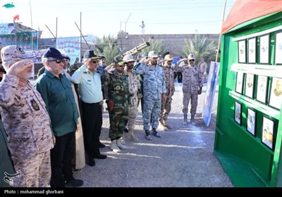 رزمایش عشایری فدائیان ولایت در چاهشند نهبندان