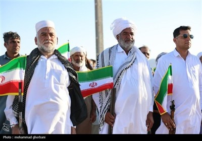 رزمایش عشایری فدائیان ولایت در چاهشند نهبندان