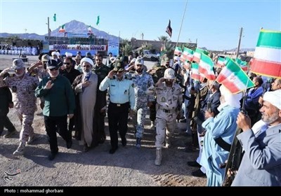 رزمایش عشایری فدائیان ولایت در چاهشند نهبندان