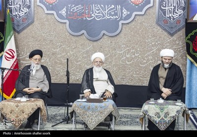 دیدار رئیس سازمان تبلیغات با آیت الله ناصری