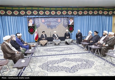دیدار رئیس سازمان تبلیغات با آیت الله ناصری