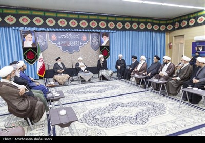 دیدار رئیس سازمان تبلیغات با آیت الله ناصری