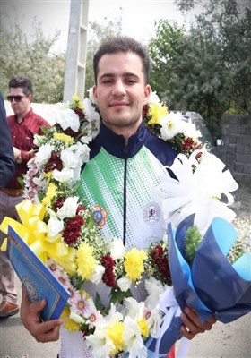استقبال باشکوه از قهرمان جهان در کردستان