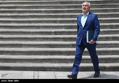 سید حمید پورمحمدی رئیس سازمان برنامه و بودجه در حاشیه جلسه هیات دولت