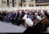 دیدار مسئولان قوه قضائیه  با رهبر معظم انقلاب