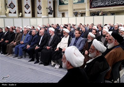 دیدار مسئولان قوه قضائیه با رهبر معظم انقلاب