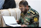 دیدار فرمانده نیروی زمینی ارتش با خانواده شهدای لرستان