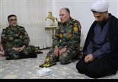 دیدار فرمانده نیروی زمینی ارتش با خانواده شهدای لرستان